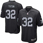 Nike Men & Women & Youth Raiders #32 Jack Tatum Black Team Color Game Jersey,baseball caps,new era cap wholesale,wholesale hats